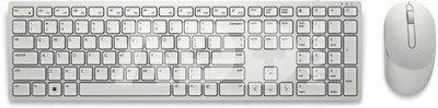 Dell Keyboard and Mouse KM5221W Pro Wireless, US, 2.4 GHz, White