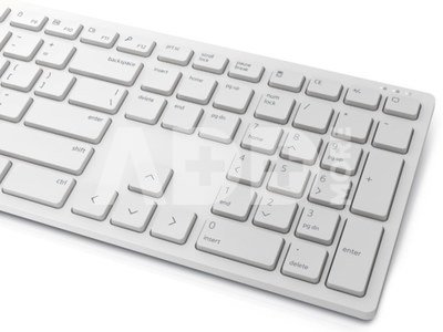 Dell Keyboard and Mouse KM5221W Pro Wireless, US, 2.4 GHz, White