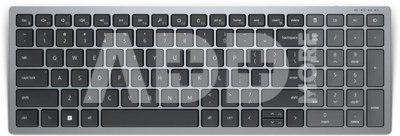 Dell Keyboard KB740 Wireless, US, 2.4 GHz, Bluetooth 5.0, Titan Gray