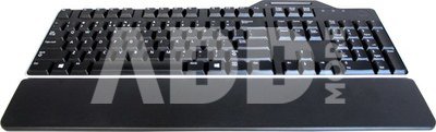 Dell Keyboard US/European (QWERTY) Dell KB-813 Smartcard Reader USB Keyboard Black Kit Dell