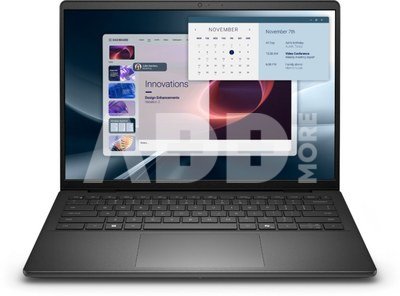 Dell Pro 14 Essential PV14255 | Carbon Black | 14 " | 2K | 1920 x 1200 pixels | Anti-glare | AMD Ryzen 7 | 250 | 16 GB | DDR5 | Solid-state drive capacity 512 GB | AMD Radeon Graphics | Ubuntu | 802.11ax | Keyboard language English | Warranty 36 month(s) | Battery warranty 12 month(s)