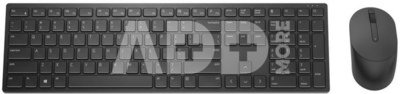 Dell Pro Keyboard and Mouse (RTL BOX) KM5221W Keyboard and Mouse Set, Wireless, Batteries included, US, Black