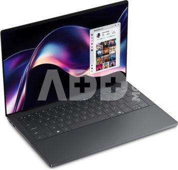 Dell XPS 14 DA14260 | Graphite | 14 " | Touchscreen | 2.8K | Intel Core Ultra X7 | 358H | 32 GB | LPDDR5x | Solid-state drive capacity 1000 GB | Intel Arc graphics | Windows 11 Pro | Bluetooth version 6 | Keyboard language English | Keyboard backlit | Warranty 36 month(s) | Battery warranty 12 month(s)