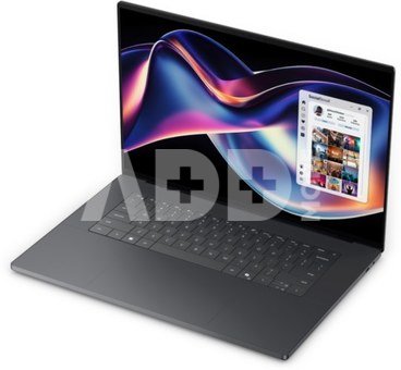 Dell XPS 16 DA16260 | Graphite | 16 " | Touchscreen | 3.2K | Intel Core Ultra X7 | 358H | 32 GB | LPDDR5x | Solid-state drive capacity 1000 GB | Intel Arc Graphics | Windows 11 Pro | Keyboard language English | Keyboard backlit | Warranty 36 month(s) | Battery warranty 12 month(s)