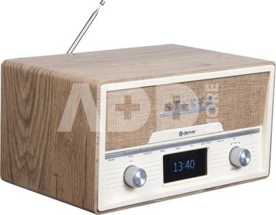 Denver MDA-525LW Light Wood