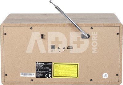 Denver MDA-525LW Light Wood