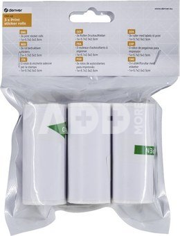 Denver PSP-43 3x Print Sticker Rolls