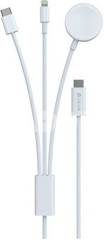 Devia cable EA520 3in1 USB-C - USB-C/Lightning/Apple Watch
