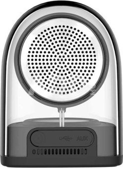 Devia Crystal series TWS speaker with silicon case (2pcs) black