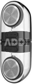 Devia Crystal series TWS speaker with silicon case (2pcs) black