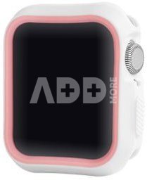 Devia Dazzle Series protective case (44mm) for Apple Watch white pink