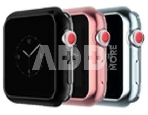 Devia Gold-plated series case V2 (44mm) for Apple Watch rose gold