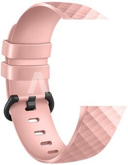 Devia watch strap Deluxe Sport Fitbit Charge 3/4 L, pink