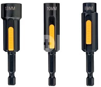 DEWALT | Impact Torsion heads, 8 mm, 10 mm, 13 mm | DT7460-QZ