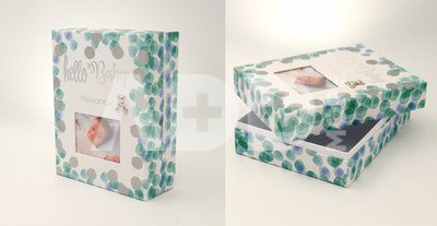 Dėžutė KPH BB-1521 Hello Baby 18x23cm | mėlyna