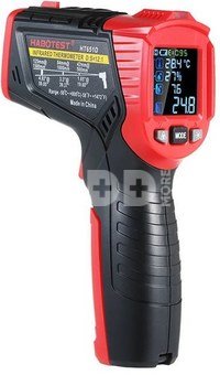 Digit&aacute;ln&iacute; laserov&yacute; pyrometr Habotest HT651D, měřič vlhkosti