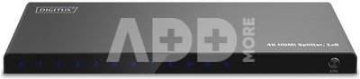 Digitus 4K HDMI Splitter, 1x8 | DS-55338 | Black