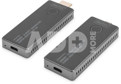 Digitus | 4K Wireless Video Extender, 30 m (USB-C - HDMI) | DS-55324 | Black/Silver