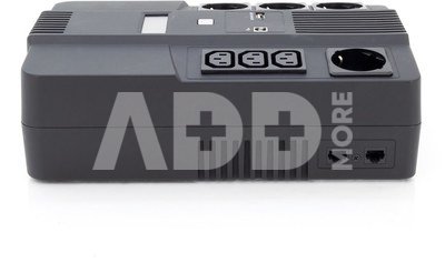 Digitus All-in-One UPS, 600VA/360W, LED 12V/7Ah x1, 4x CEE 7/7,3x IEC C13, USB, RJ45