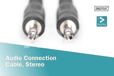 Digitus Audio Connection Cable, Stereo | AK-510100-025-S