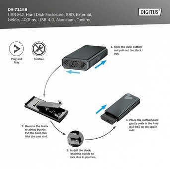Digitus External HDD Enclosure DA-71158