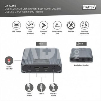 Digitus External HDD Enclosure DA-71559