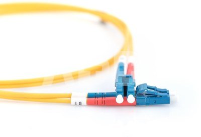 Digitus FO Patch Cord, Duplex, LC to LC SM OS2 09/125 &micro;, 1 m