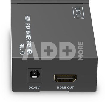 Digitus | HDMI IP Extender Receiver, Full HD | DS-55518