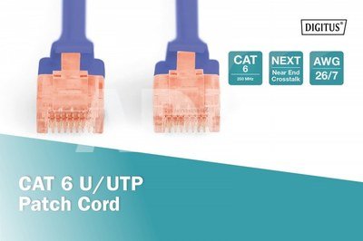 Digitus Patch Cable RJ45 Cat.6 U/UTP PE