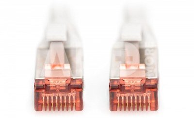 Digitus Patch cord S/FTP kat.6 LS0H 0,5m Szary