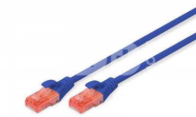 Digitus Patch cord U/UTP kat.6 PVC 2m blue