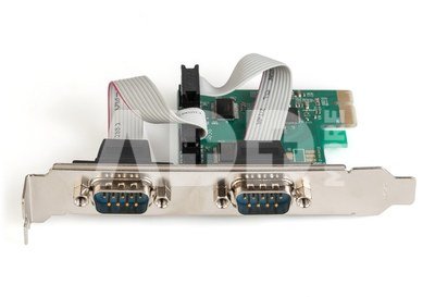 Digitus 2 x serial (COM) PCIe card whit low profile bracket