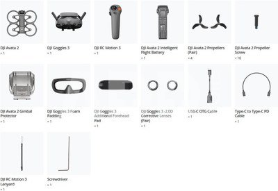 DJI Avata 2 Fly More Combo (1 battery)