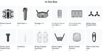 DJI Neo 2 Motion Fly More Combo