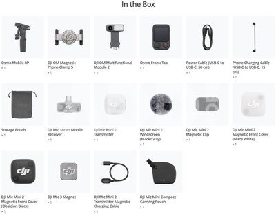 DJI Osmo Mobile 8P Creator Combo