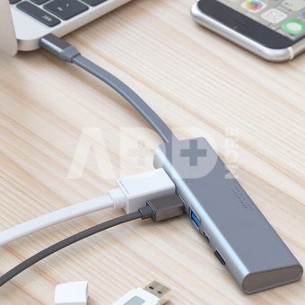 DockingHUB USB C GREY
