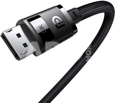 DP 8K to DP 8K cable Baseus High Definition 1,5 m (black)