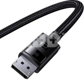 DP 8K to DP 8K cable Baseus High Definition 1,5 m (black)