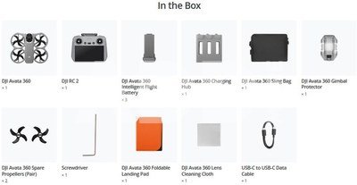 DJI Avata 360 Fly More Combo (DJI RC 2)