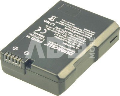 Duracell battery EN-EL14 1100mAh