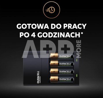 Duracell Duracell ladowarka CEF1 4 + 2xAA/LR6 + 2xAAA/LR