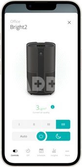 Duux Smart Air Purifier | Bright 2 | 4-22 W | Suitable for rooms up to 42 m&sup2; | Black