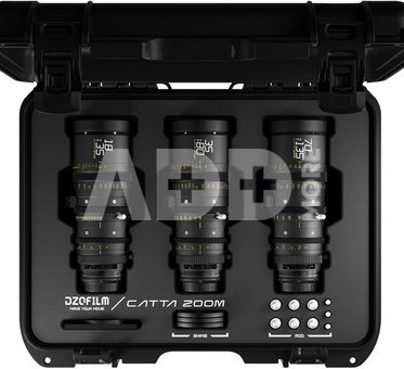 DZO Optics DZOFilm CATTA ZOOM Bundles_18-35/35-80/70-135 T2.9-E Mount(Black)