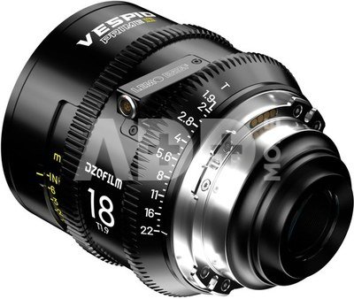 DZO Optics DZOFILM Vespid Prime2 18mm (PL_Black_Carton_1pcs_Metric)