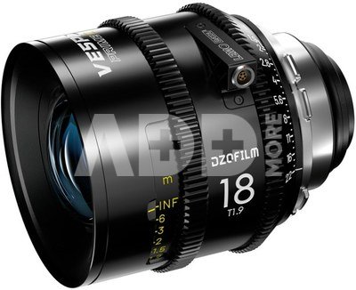 DZO Optics DZOFILM Vespid Prime2 18mm (PL_Black_Carton_1pcs_Metric)