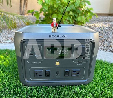 EcoFlow battery bank-charging station RIVER 2 Max 512Wh