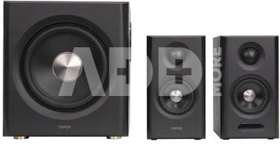 Edifier S355DB Bookshelf Speaker and Subwoofer 2.1 Speaker System, Black