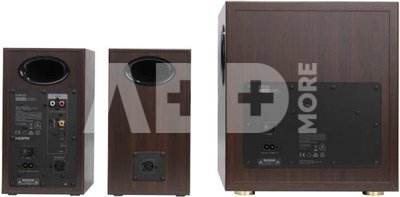 Edifier S355DB Bookshelf Speaker and Subwoofer 2.1 Speaker System, Walnut