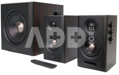 Edifier S355DB Bookshelf Speaker and Subwoofer 2.1 Speaker System, Walnut