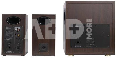 Edifier S355DB Bookshelf Speaker and Subwoofer 2.1 Speaker System, Walnut